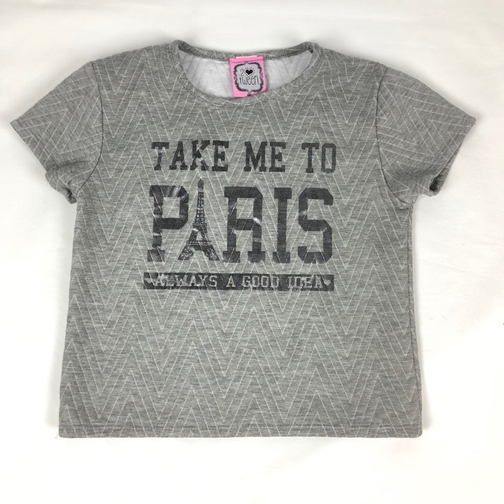 Girls “Take Me To Paris” shirt